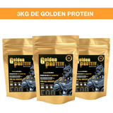 Proteína Golden Protein Para Perros | 3 Bolsas 1kg Total 3kg