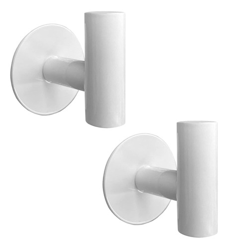 Ganchos  De Pared Adhesivos Blancos, 2 Paquetes,  Adhes Gpm