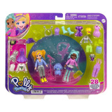Set De Polly Pocket Estrellas De Pop De Mattel Hnf51