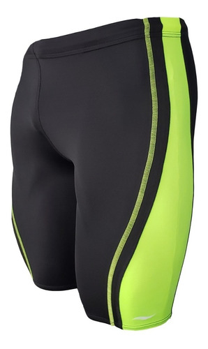 Natacion, Franjas Verde,seca/rapid,uv, Anticloro Talla Xxxl 