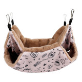 Mascota Cama Columpio Animal Pequeño Los 34x34cm Rosado