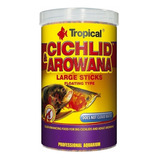 Ração Tropical Cichlid & Arowana Large Sticks 75g Oscar