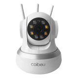 Câmera Robô De Monitoramento Hd 3 Antenas Baby Coibeu