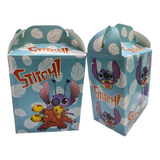 50 Caja Dulcera/lonchera Stitch. Fiesta, Dulces.