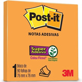 Post-it 76x76mm Com 90 Folhas 3m