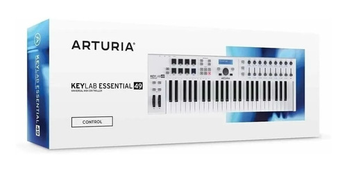 Teclado Controlador Keylab Essential 49 Blanco Midi Arturia
