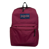 Mochila Jansport Para Hombre Mujer Superbreak Plus Vino