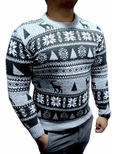 Suéter Navideño Unisex Ugly Xtmas Sweater Santa Regalo Foto 