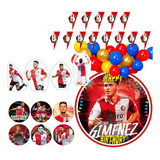 Kit Decoracion Globos Cumpleaños Tematica Feyernood Chaquito