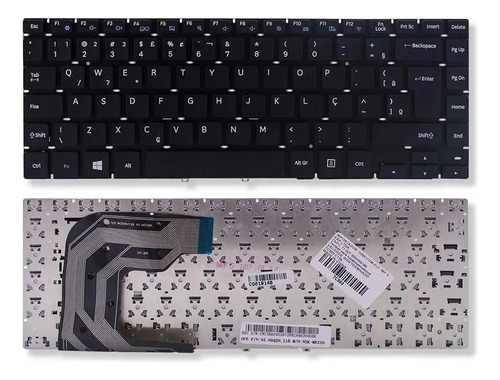 Teclado Para Notebook Samsung Np370e4k Np370e4k-kd3br Series