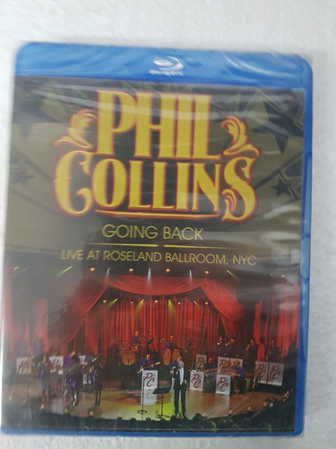 Phil Collins - Going Back - Blu Ray Nacional. Lacrado