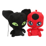 Peluche Miraculous Ladybug Tikki & Plagg 15 Cm 