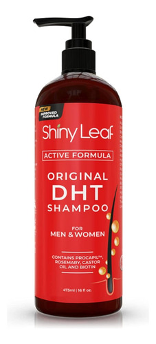Shampoo Dht Anticaída Sin Sulfato Para Hombre Y Mujer 473ml