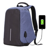 Maleta Antirrobo Morral Con Puerto Y Cable Usb Impermeable