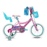 Bicicleta Mercurio Sweetgirl Ruedas Entrenadoras Rodada 16