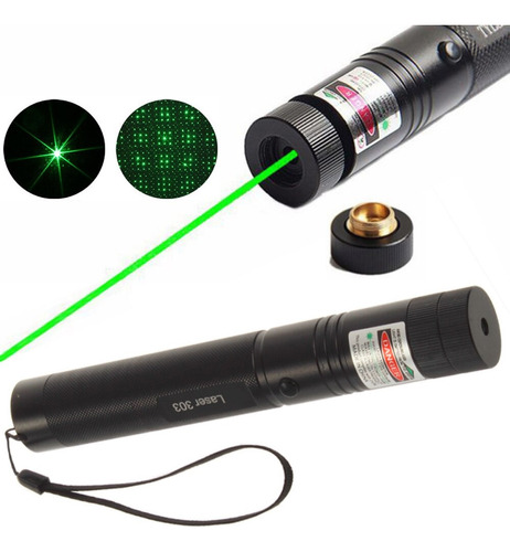Caneta Laser Verde Potente Feixe De Luz Palestras Astronomia