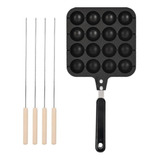 . Par De Moldes Antiadherentes Takoyaki Grill Pan For