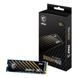 Msi Spatium M450 Pcie 4.0 Nvme M.2 Ssd Interno Para Juegos D