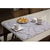 Toalha De Chá Centro De Mesa Jacquard 70x70cm Várias Cores