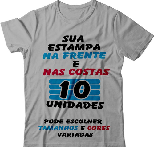 Kit 34 Camisetas Camisas Com Foto Logomarca Empresa Uniforme