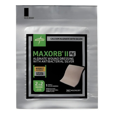 Aposito Antimicrobiano Con Plata Maxorb Ii Ag 5x5 Cm 1 Pza Blanco | MercadoLibre