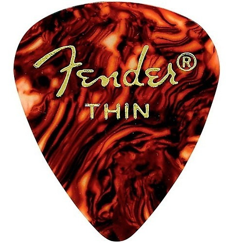 Uñetas Fender 351 Celuloide 12 Pack Genuinas - En Chile