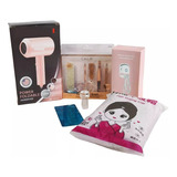 Kit Mujer Secador Encrespador Toalla Set Manicure Pedicure