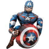 Globo, Capitan America, Avengers, Airwalker, 99cm, Fiesta