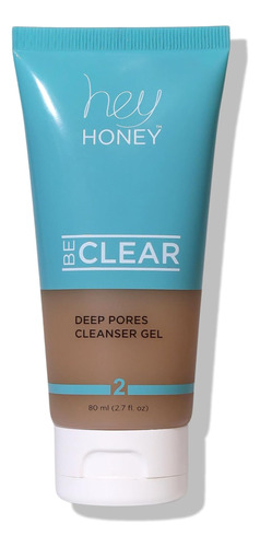 Hey Honey Skincare Be Clear - Gel Limpiador De Poros Profund