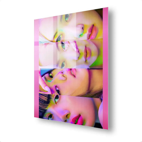 Poster Metalico Black Pink Kpop Blink Varios Modelos 20 X 30