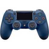 Controle Sony Ps4 Sem Fio Dualshock 4 Midnight Blue