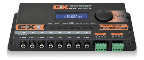 Processador De Audio Expert Px8.2 Bluetooth Connect 8 Vias