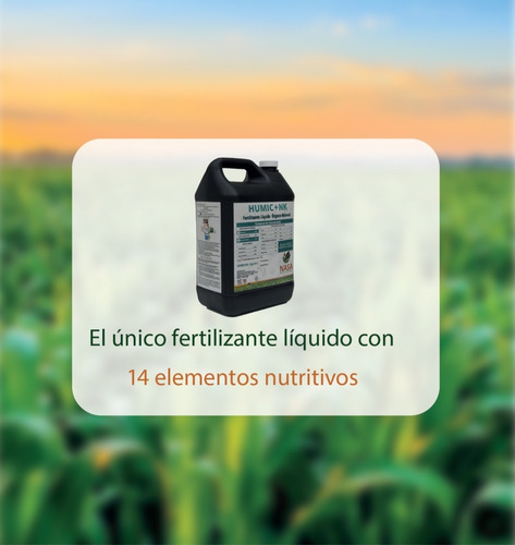 6kg Para 2 Hectareas Fertilizante Nasa Líquido 14 Elementos