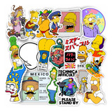 Pack Stickers Vinilos Calcomanias - Auto Termo Los Simpsons