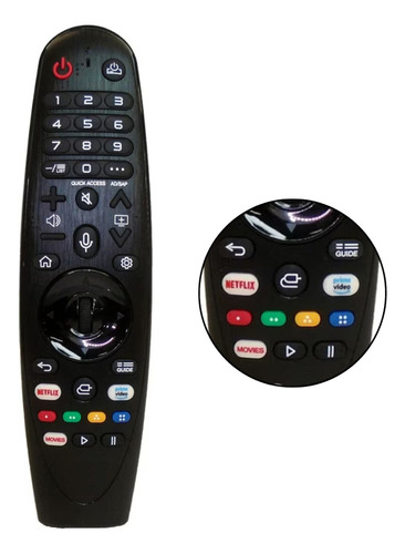 Controle Remoto Compatível LG Magic Smart Tv