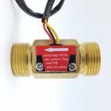 Sensor Flujo Líquidos Caudalimetro 3/4 PuLG De Cobre 30lpm