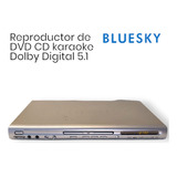 Reproductor Dvd Cd Karaoke Dolby Digital 5.1 Bluesky 