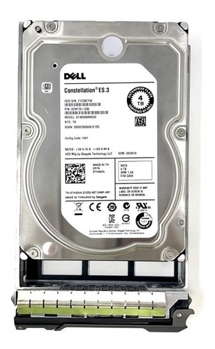 Hd Dell 4tb 7.2k 3,5 Sata 6gb 0gchh1 Gchh1 @