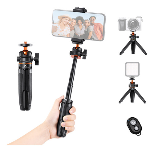 Trípode Portátil Extensible Para Selfies K&f Concept