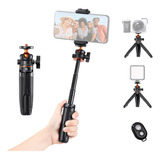 Tripé Portátil Extensível Em Bastão De Selfie K&f Concept