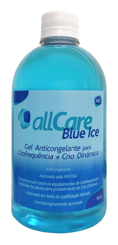 Gel Anticongelante Criolipólise Crio Frequência Blue Ice