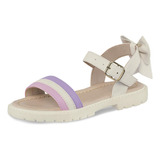 Sandalias Morita Beige Para Niña Los Gomosos