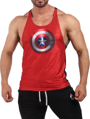 Playera De Hombre, Tank Top, Camiseta Olimpica Superhéroes