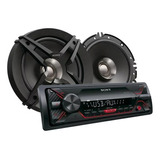 Paquete Autoestereo Dsx-a11ou + Bocinas Xs-fb161e