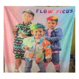 Frazada Cobija Artistas Flow Picus Individual Ultra Suave