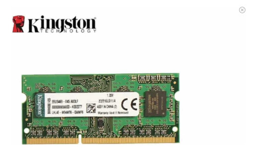 Memoria Ram Laptop Portátil Kingston 4 Gb Ddr 4 2666 Mhz