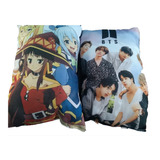 Almohada Personalizada 32 X 48 Cm Anime.comics,peliculas Mus