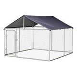 Canil Modular Para Perros 2.3x2.3 Mts Con Techo