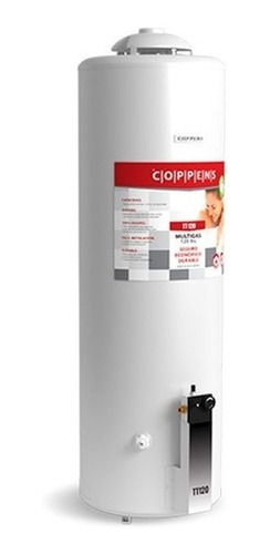 Termotanque Multigas Coppens 120 Litros Conexion Superior