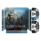 Skin Ps4 Fat Adesiva God Of War